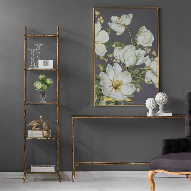 وحدة أرفف عمودية أنيقة تجمع بين الطابع العصري و الفنتج 8507