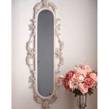 مرايا مصنوعه من المعدن المشغول يدويا ارتفاع 128cm فنتيج ستايل