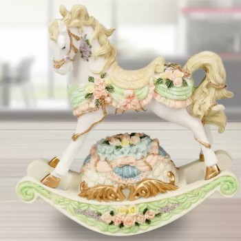 كاروسيل سيراميك موسيقي صناعه يدويه