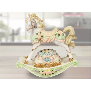 كاروسيل سيراميك موسيقي صناعه يدويه