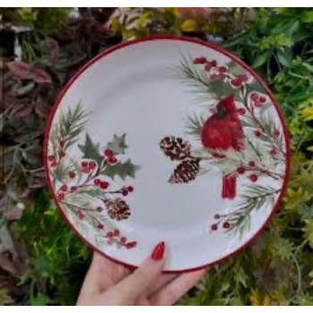 صحن سراميك بتصميم شتوي -2-L4578