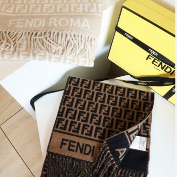 شال شتوي فندي متوفر لونين -L4518 شال شتوي فندي متوفر لونين -L4518