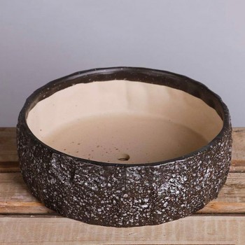 وعاء لزرع من السراميك  للاستخدام الخارجي والحديقه والفناء L3806