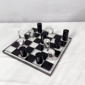 لوح شطرنج زجاجي فاخر L3725