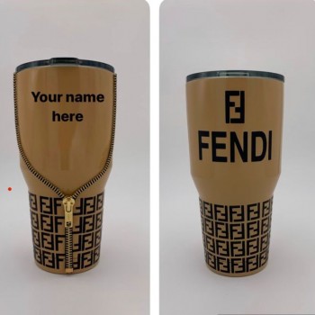 كوب حراري  الستانلس ستيل فندي 3756