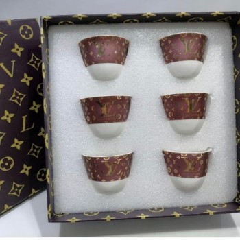 طقم فناجين قهوه عربيه من لويس فيتون -L4117