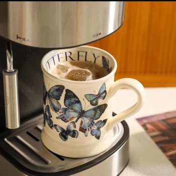 كوب من سراميك مقاوم لدرجات الحراره برسومات ابداعيه -1-L4370