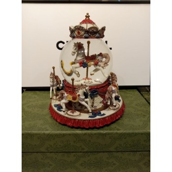 كاورسيل  بلوره حصان سيراميك مضيئه وموسيقى L5382