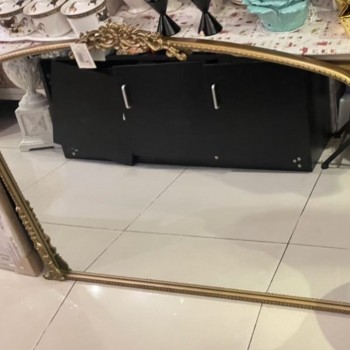 مرايا جداري مودرن باطار مذهب مقاس 80cm *110cm-- 5627 مرايا جداري مودرن باطار مذهب مقاس 80cm *110cm-- 5627