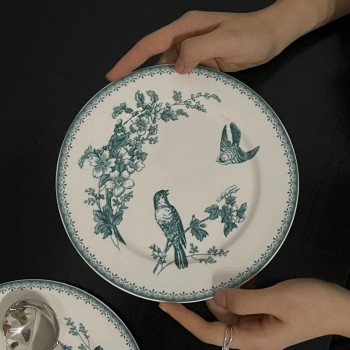 صحن سراميك فاخر بنقوش انيقه -5122