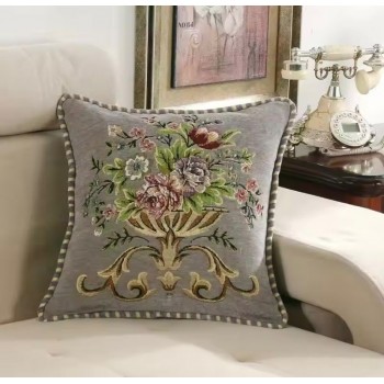 مخده مطرزه بازهور بتصميم اوربي -2-L5327