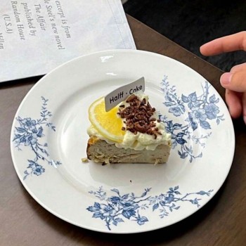 صحن سيراميك بتصميم ريفي -5103