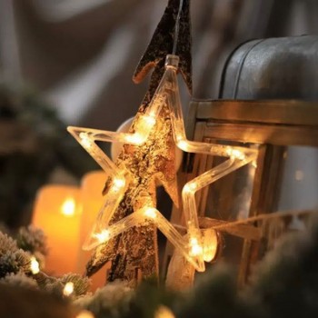 تعليقه مضيئه بشكل النجمه -2-6496