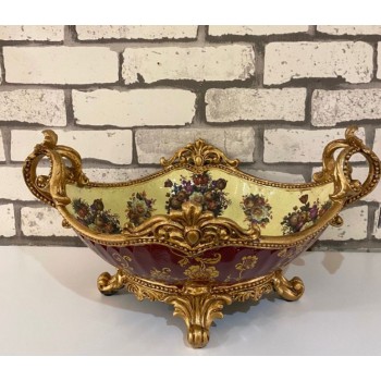 صحن تقديم سيراميك على الطراز الاروبي -5967