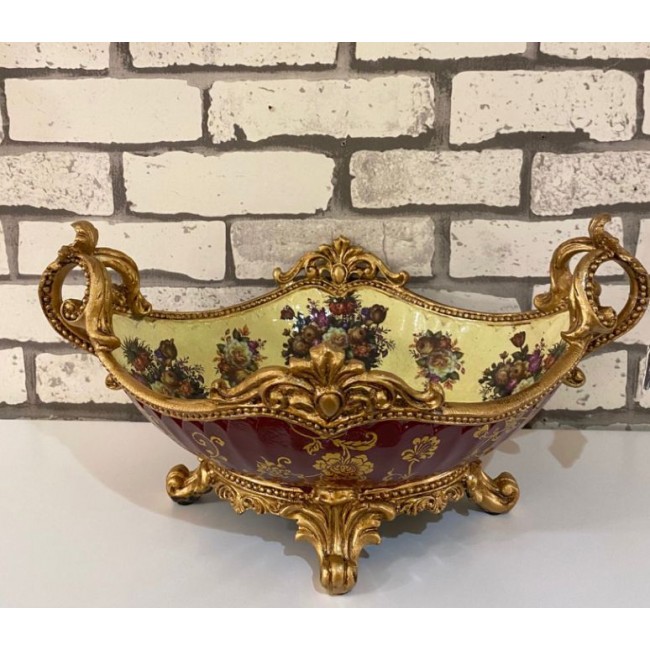 صحن تقديم سيراميك على الطراز الاروبي -5967