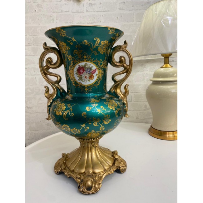 فازه سيراميك بتصميم كلاسيك اوربي -6534