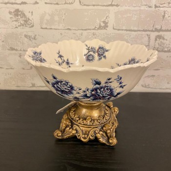 صحن تقديم سيراميك على الطراز الاروبي -L6638