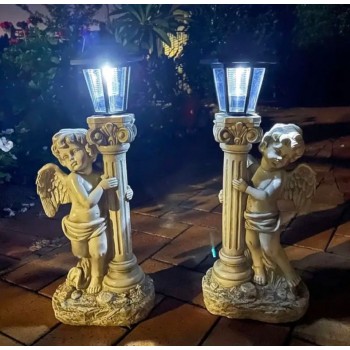 تحفه انجل باضاءه بالطاقة الشمسية L0982