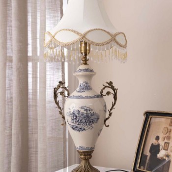 وحده اضاءه سيراميك بتصميم اوربي كلاسيك فاخر -L5914