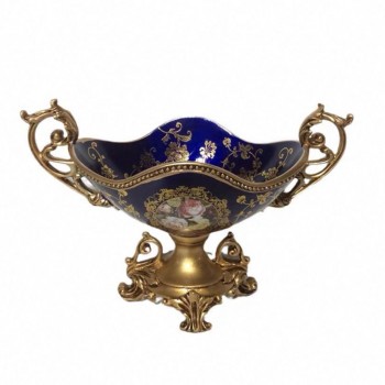 صحن تقديم سيراميك بتصميم اوربي 6585