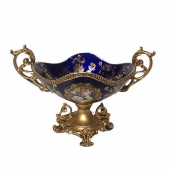 صحن تقديم سيراميك بتصميم اوربي 6585