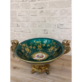 صحن تقديم سيراميك بتصميم اوربي فاخر 6542