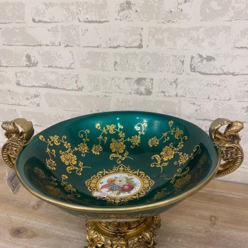 صحن تقديم سيراميك بتصميم اوربي فاخر 6542