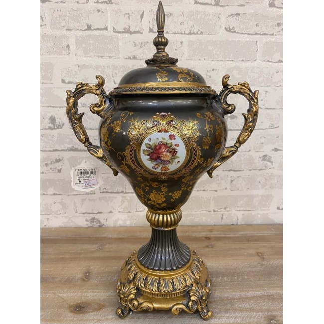 فازه بغطاء سيراميك بتصميم اوربي فكتوريا 6617