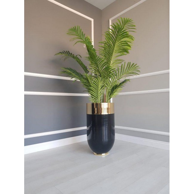 مركن لزرع معدن ملائم لغرفة المعيشه متوفر الحجمين -3074 مركن لزرع معدن ملائم لغرفة المعيشه متوفر الحجمين -3074