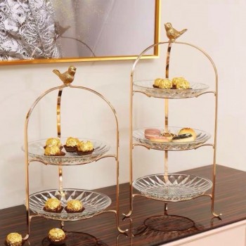 صينيه حامل  تقديم معجنات او حلوى متوفر الحجمين L3599