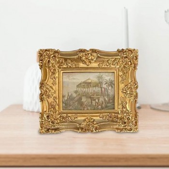 برواز ذهبي فخم بتصميم قكتوريL3794