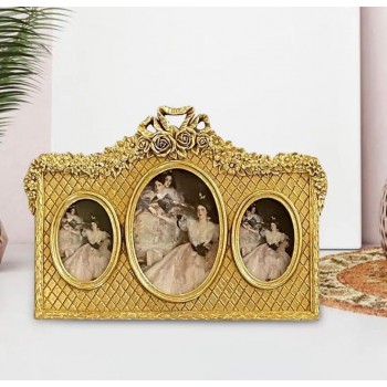 برواز ذهبي فخم بتصميم كلاسيكي -L3792