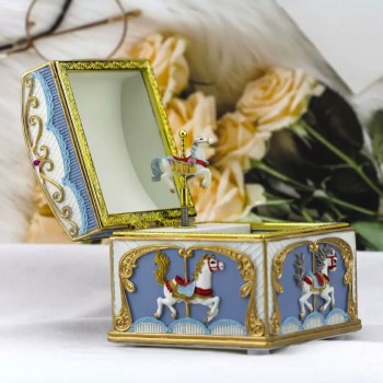 كاروسيل حصان صندوق موسيقى L6943