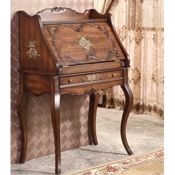 طاوله مكتب من خشب الزان لطبيعي بتصميم كلاسيك فرنسي 7314