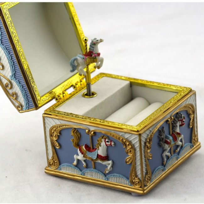 كاروسيل حصان صندوق موسيقى L6943