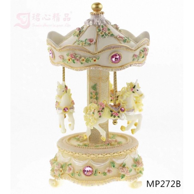 كاروسيل سيراميك حصان موسيقىL7261