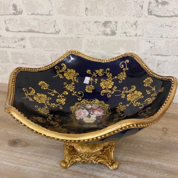 صحن تقديم سيراميك بتصميم اوربي 6582