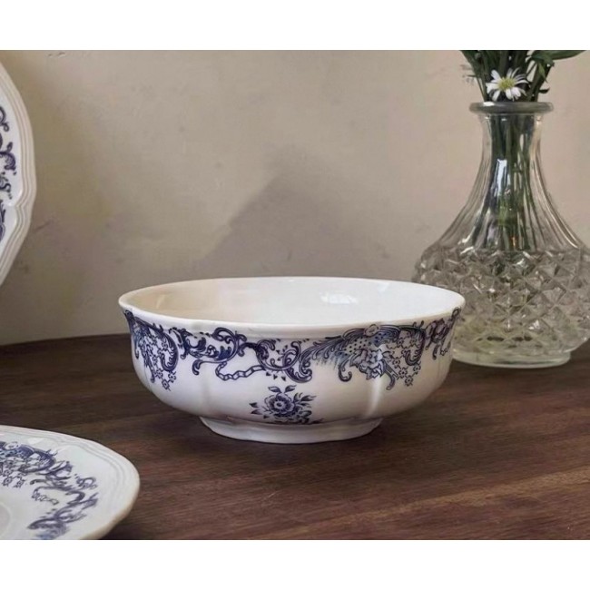 صحن عميق سيراميك بتصميم اوربي L7208