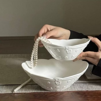 صحن عميق سيراميك بتصميم اوربي متوفر بحجمين 7237 صحن عميق سيراميك بتصميم اوربي متوفر بحجمين 7237