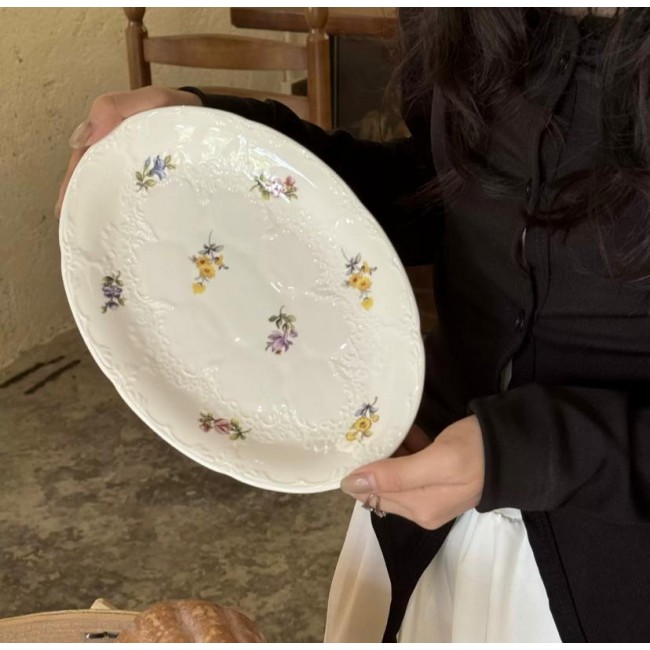 صحن سيراميك بتصميم اوربي فاخر 7235