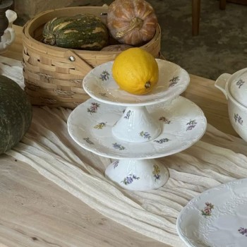 صحن تقديم سراميك بتصميم اوربي متوفر الحجمين L7232 صحن تقديم سراميك بتصميم اوربي متوفر الحجمين L7232