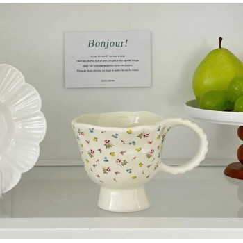 كوب سيراميك مورد بتصميم اوربي 7241