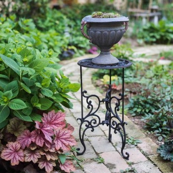 حامل اصيص زرع معدن مشغول يدويا 7096