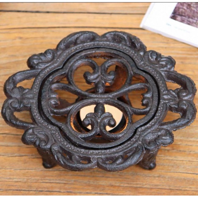 سخان ابريق معدن مشغول يدويا 7097