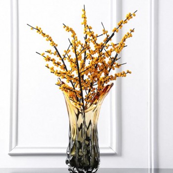 فازه مودرن زجاج شفاف مثالي لديكور المنزل 6116