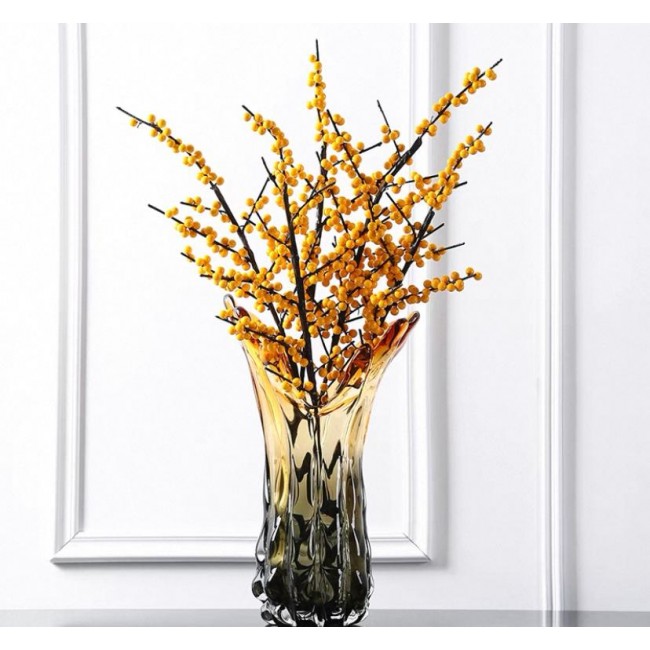 فازه مودرن زجاج شفاف مثالي لديكور المنزل 6116 فازه مودرن زجاج شفاف مثالي لديكور المنزل 6116