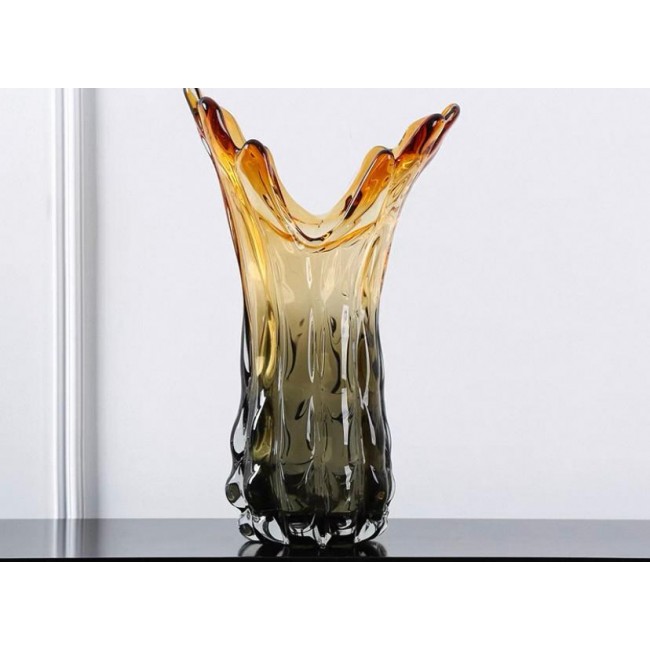 فازه مودرن زجاج شفاف مثالي لديكور المنزل 6116 فازه مودرن زجاج شفاف مثالي لديكور المنزل 6116