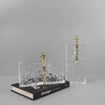  طقم تحفه ابداعيه شخصيات وقاعده كريستال زجاجي  5957