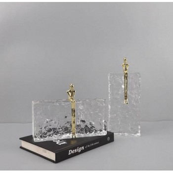  طقم تحفه ابداعيه شخصيات وقاعده كريستال زجاجي  5957