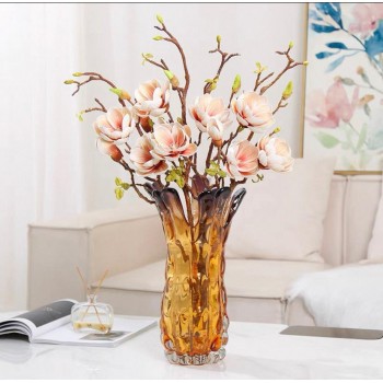 فازه مودرن زجاج شفاف مثالي لديكور المنزل 6119